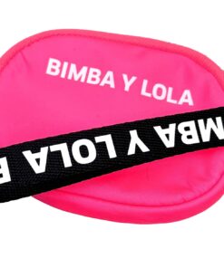 Monedero Ovalado Nylon Rosa