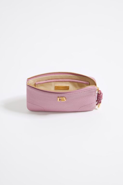 Monedero Piel Rosa