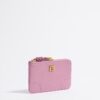 Monedero Piel Rosa