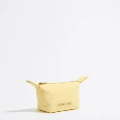 Monedero Trapecio Mini Amarillo