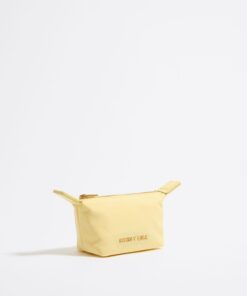 Monedero Trapecio Mini Amarillo