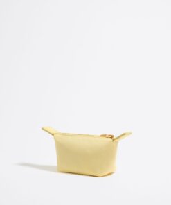 Monedero Trapecio Mini Amarillo