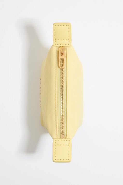 Monedero Trapecio Mini Amarillo