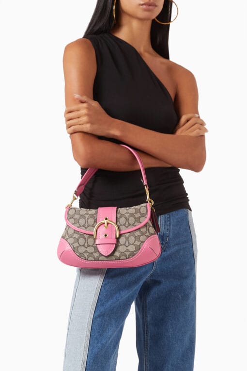 Bolso Hobo Soho Rosa