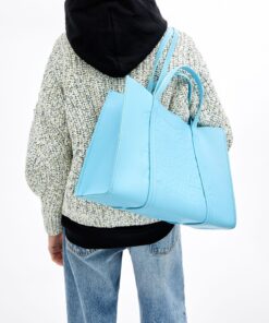 Bolso Shopper Azul Claro