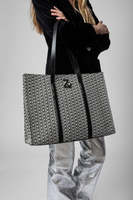 Bolso con Monograma ZV Initiale Le Tote