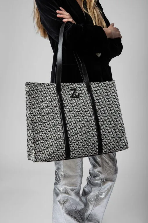 Bolso con Monograma ZV Initiale Le Tote