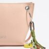 Bolso Trapecio Mediano Piel Rosa Claro