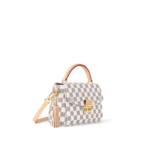 Croisette Damier Azur Canvas