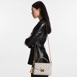 Croisette Damier Azur Canvas