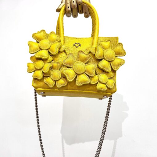 Lupita en Amarillo Limón Cadena Plata