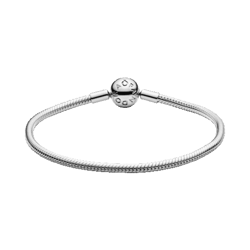 Pulsera Cadena de Serpiente con Cierre Redondo