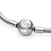 Pulsera Cadena de Serpiente con Cierre Redondo