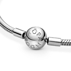 Pulsera Cadena de Serpiente con Cierre Redondo