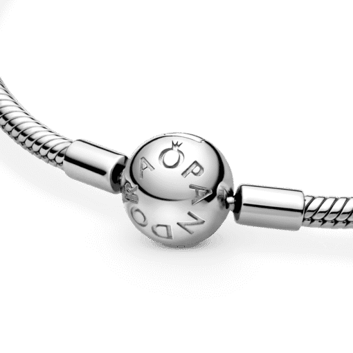 Pulsera Cadena de Serpiente con Cierre Redondo