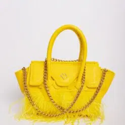 Valentina en Amarillo Canario y Plumas