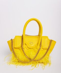 Valentina en Amarillo Canario y Plumas