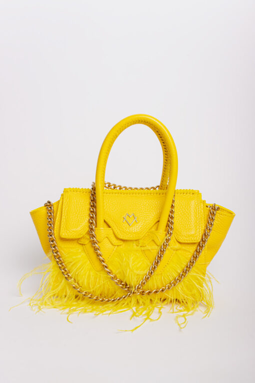 Valentina en Amarillo Canario y Plumas