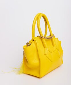 Valentina en Amarillo Canario y Plumas