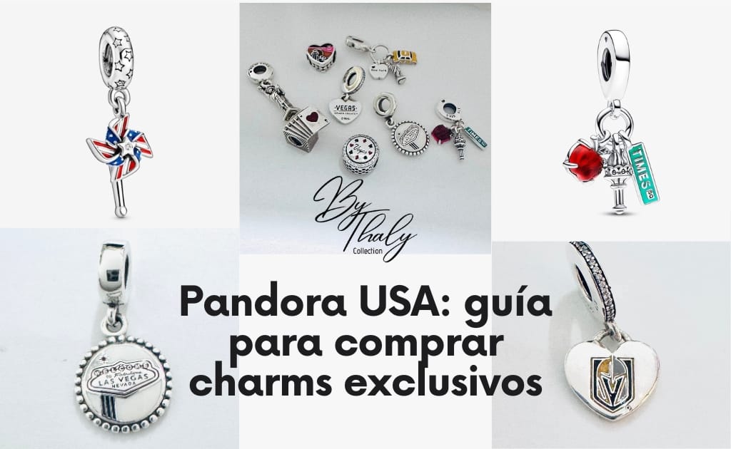 Pandora USA: guía para comprar charms exclusivos (patrióticos, ciudades y deporte) desde México